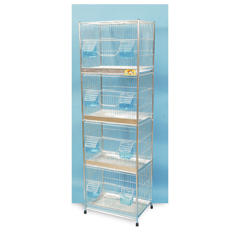 ΖΕΥΓΑΡΩΣΤΡΑ ΤΕΤΡΑΟΡΟΦΗ LARGE ΝΙΚΕΛ 40χ27χ132cm