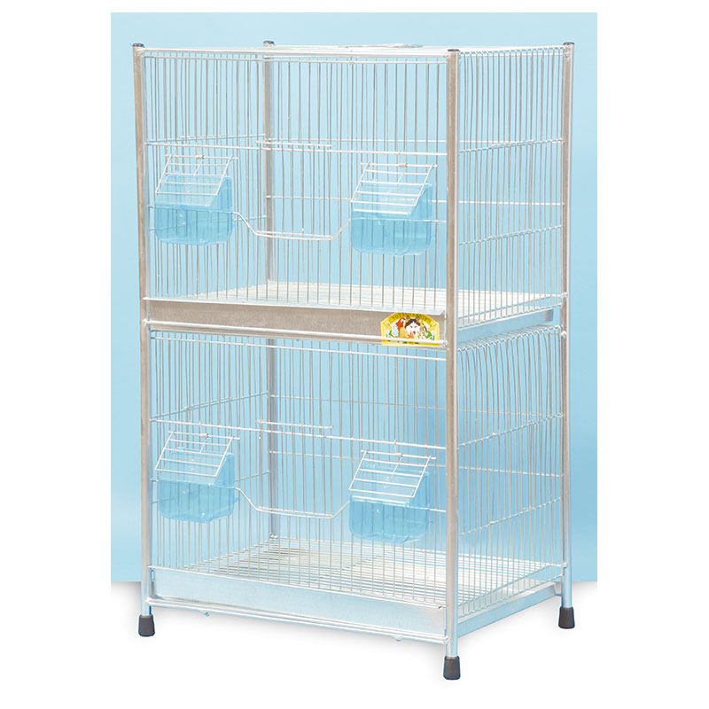 ΖΕΥΓΑΡΩΣΤΡΑ ΔΥΟΡΟΦΗ LARGE ΝΙΚΕΛ 40χ27χ68cm