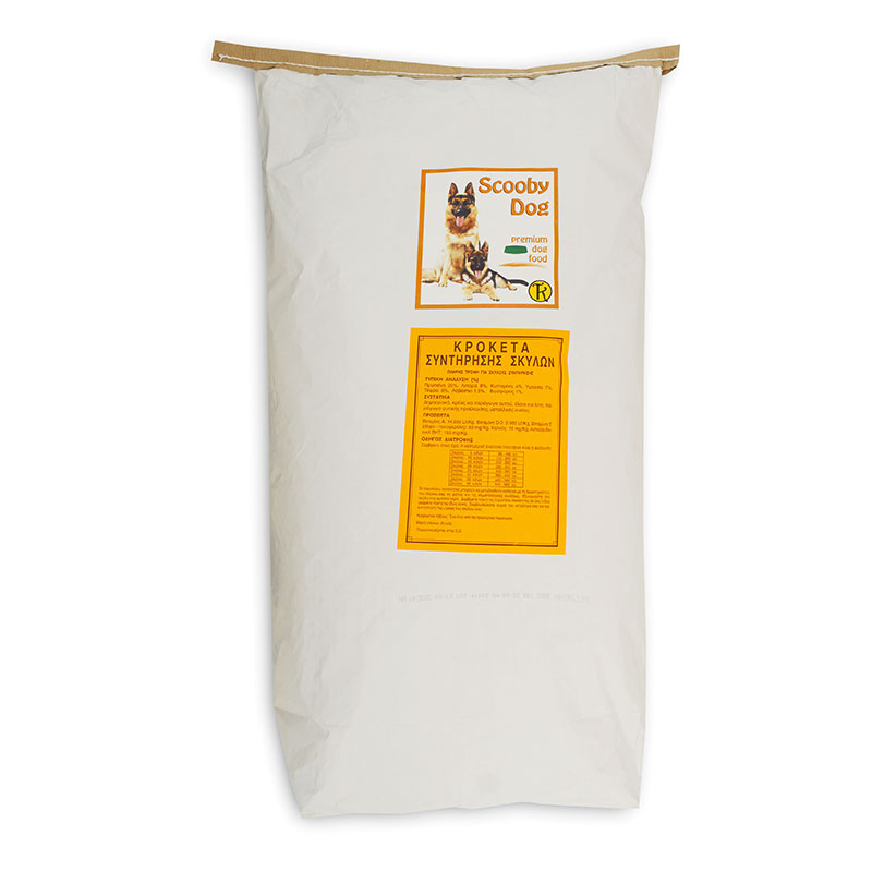 ΣΚΥΛΟΤΡΟΦΗ SCOOBY DOG ADULT 20/8 20kg