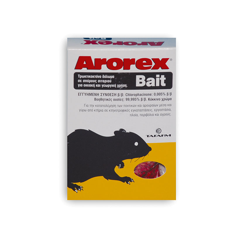 ΠΟΝΤΙΚΟΦΑΡΜΑΚΟ AROREX BAIT CL (ΣΙΤΑΡΙ)100gr