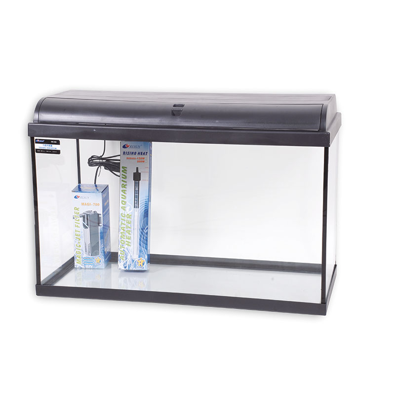 ΕΝΥΔΡΕΙΟ RESUN 80cm ΦΙΛΤΡ+ΘΕΡ+2ΛΑΜΠ 80*30*45