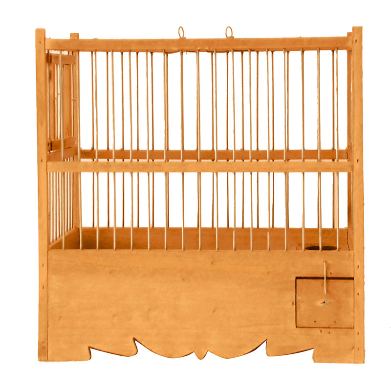 ΞΥΛΙΝΟ ΠΟΛΙΤΙΚΟ ΚΛΟΥΒΙ ΦΛΩΡΙΣΙΟ 28.5χ18χ27cm