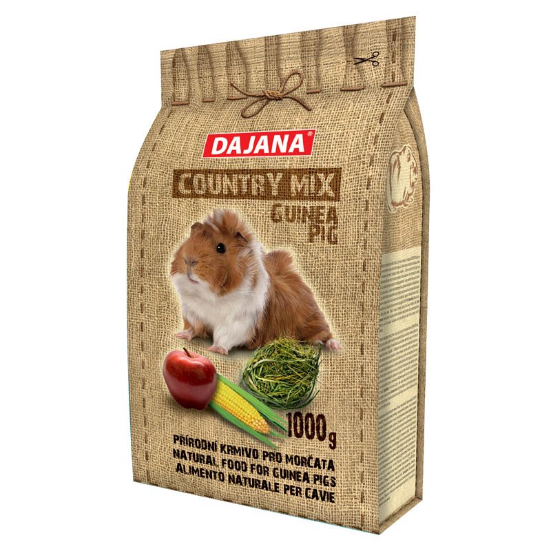 Country mix Guinea pig 1000g - 5/κιβωτιο