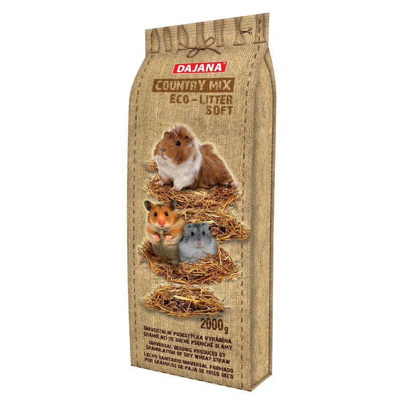 Country Eco-litter soft 2kg 6τεμάχια/κιβώτιο