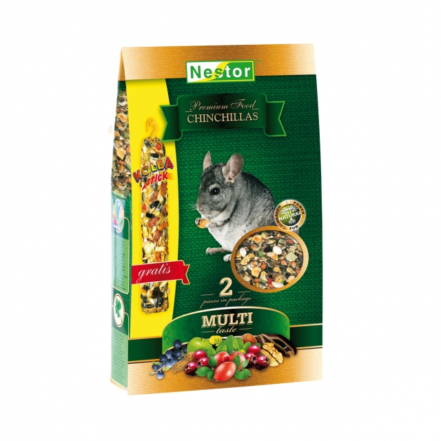 ΤΡΟΦΗ premium for chinhillas 1400ml (575gr)