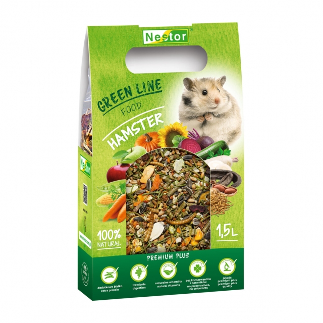 ΤΡΟΦΗ premium for hamsters 1500ml (660gr)