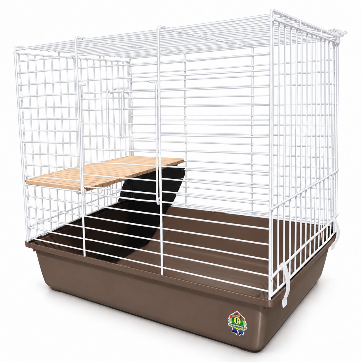 RODENT CAGE 2ΟΡΟΦΟ ΛΕΥΚΟ ΣΥΡΜΑ ΜΟΚΑ ΛΕΚΑΝΗ 58*38*50 (11,5cm ΥΨΟΣ ΛΕΚΑΝΗΣ)
