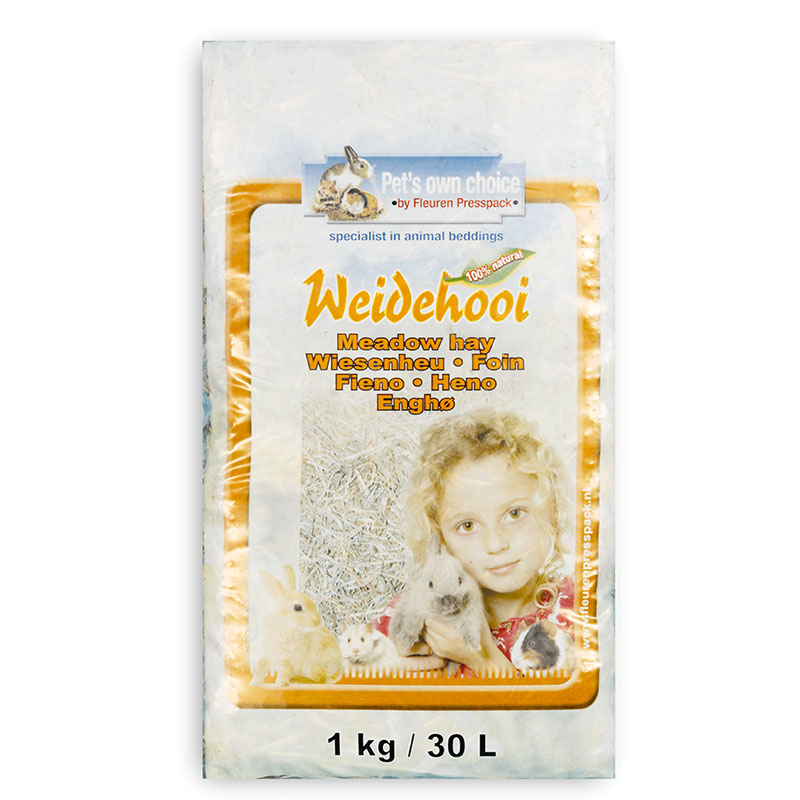 ΧΟΡΤΟ ΗΑΥ Νatural 1kg Pets Own Choice τεμάχιο 1 κιβώτιο 6