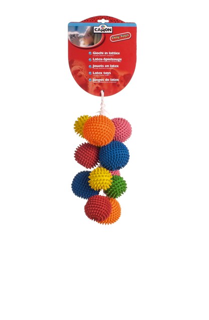 ΠΑΙΧΝΔΙ ΣΕ ΤΣΑΜΠΙ ΜΠΑΛΑ ΜΕ ΑΓΚΑΘΙΑ Latex porcupine 12ΤΕΜΑΧΙΑ