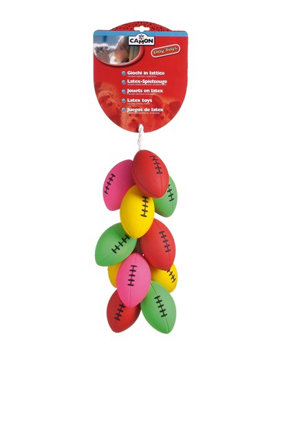 ΠΑΙΧΝΙΔΙ Oval balls*12pc on a net