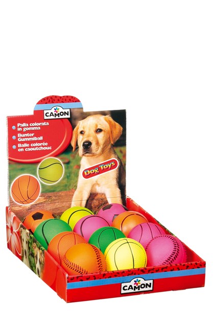 ΜΠΑΛΑΚΙΑ Sport rubber ball*70mm*12pc