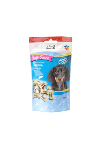 ΛΙΧΟΥΔΙΑ ΚΟΚΚΑΛΑΚΙ PUPPY Chewy Bones (50g.)18pack (18)
