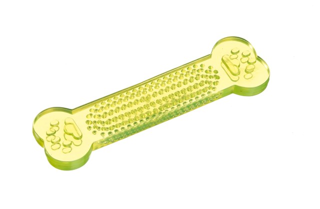 ΠΑΙΧΝΙΔΙ ΚΟΚΚΑΛΟ ΠΛΑΣΤΙΚΟ PE col.play bone 16cm(6τεμ συσκ) (6)