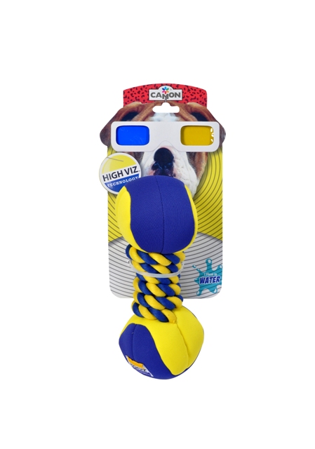 HI VIZ PLAY DUMBBELL TOYS 22cm WATER FLOATING (6)