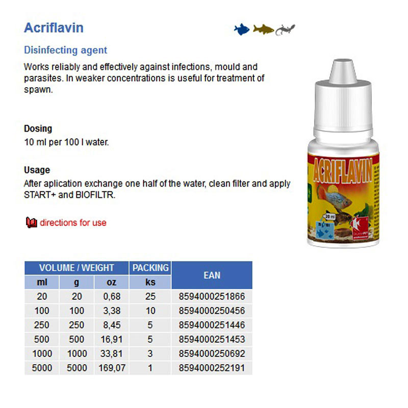 ACRIFLAVIN 100ml