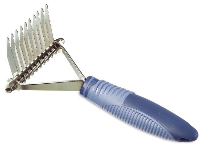 ΧΤΕΝΑ ΓΙΑ ΚΟΜΠΟΥΣ (ΞΥΡΑΦΙ) 10 blades dematting rake 6pc