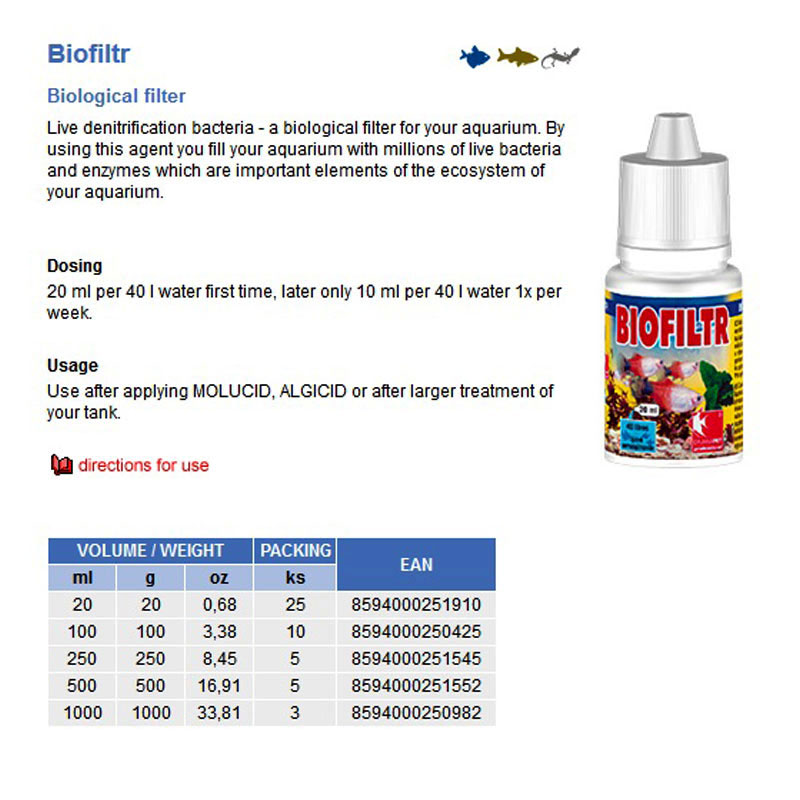 BIOFILTR 100ml