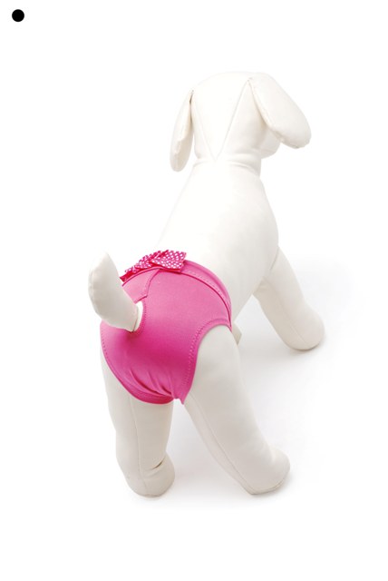 ΒΡΑΚΑΚΙ Lovely Pet Ροζ dog pants *size 0 ή (20) (1)