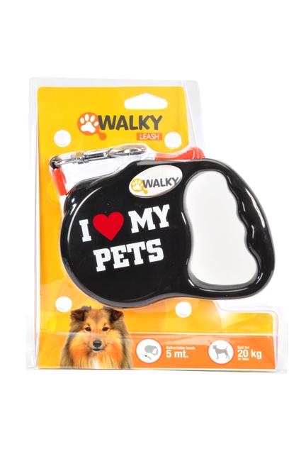 ΑΥΤΟΜΑΤΟΣ ΟΔΗΓΟΣ WalkyLeash LG 0-5 MyPets-black