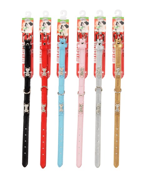 ΠΕΡΙΛΑΙΜΙΟ ΡΟΖ ΜΕ ΚΟΚΚΑΛΑΚΙ Pink collar15x380 Doub.Bo.-3