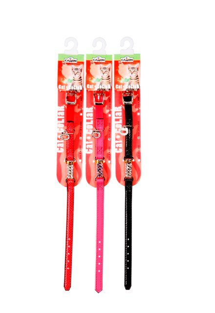 ΠΕΡΙΛΑΙΜΙΟ ΓΑΤΑΣ Decorated cat collar -9pcs