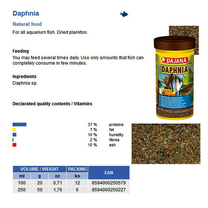 DAPHNIA 100ml/20GR