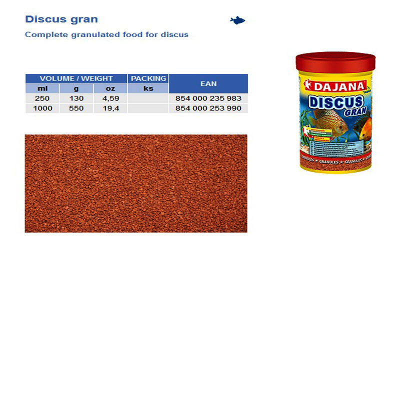 DISCUS GRAN 250ml/130gr