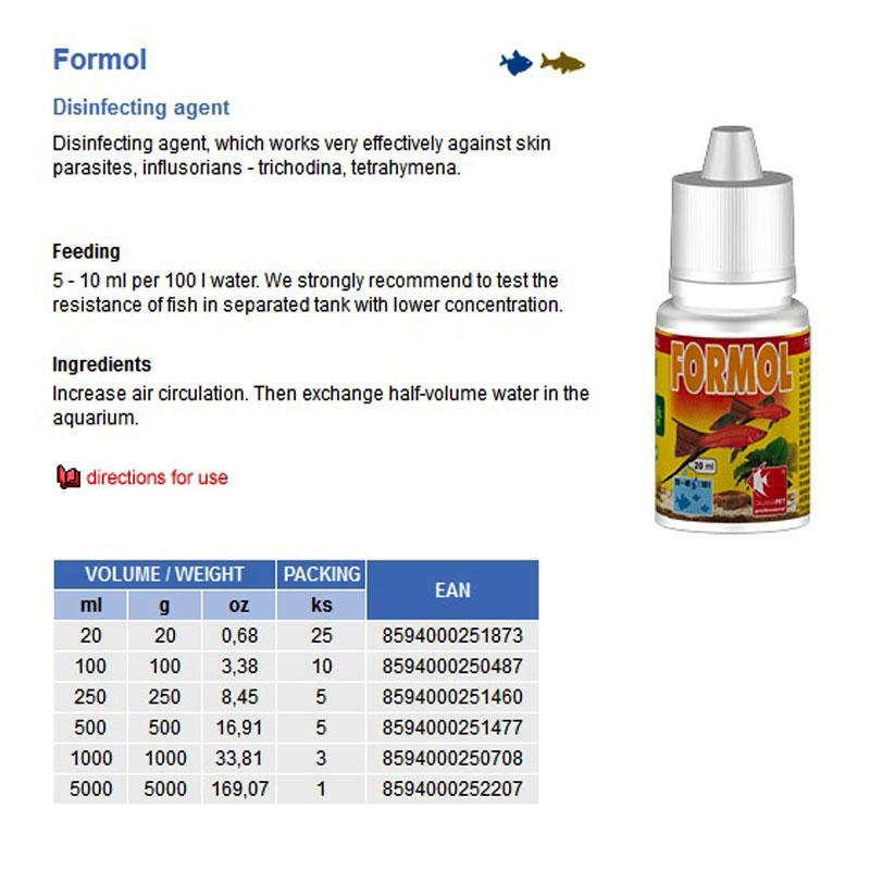 FORMOL 100ml