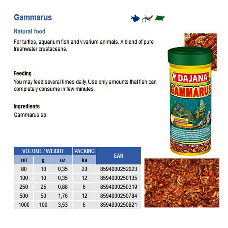 GAMMARUS 1000ml/100gr