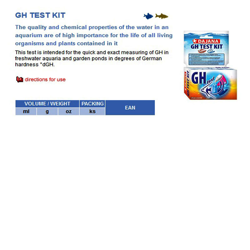 TEST GH 10ml ΟΛΙΚΗ ΣΚΛΗΡΟΤΗΤΑ