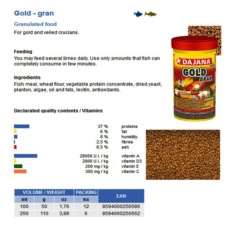 GOLD GRAN 100ml/50gr