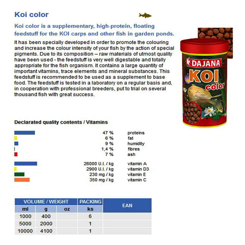 KOI COLOR 1000ml/400gr