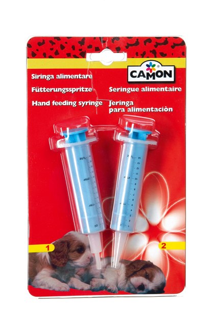 Συριγγα πλαστική ταισματος 2 τεμαχιων CAMON (1)