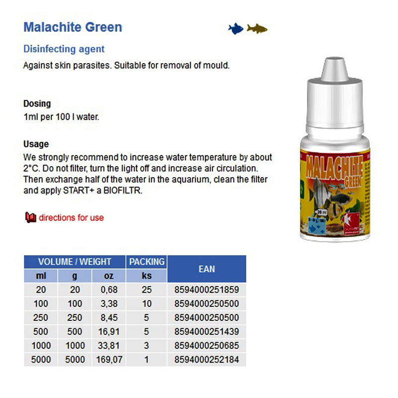 MALACHITE GREEN 20ml