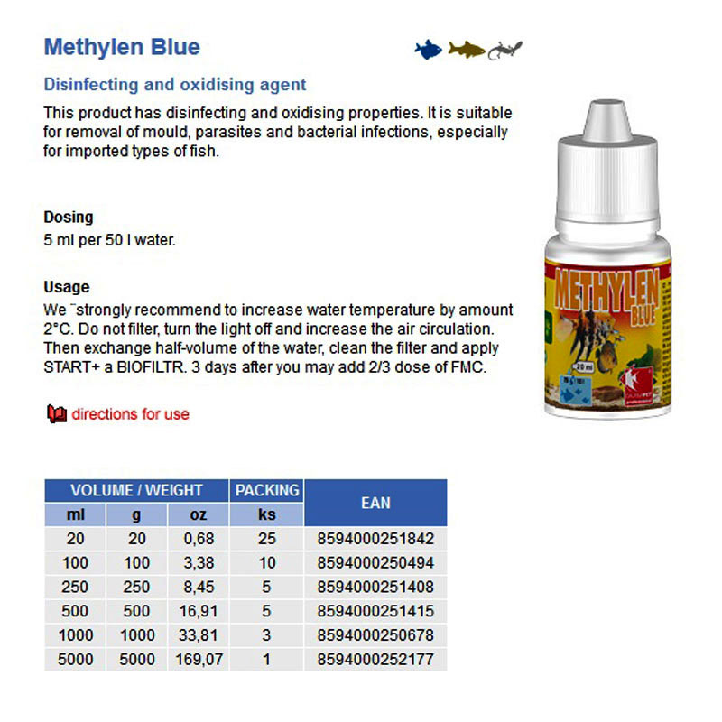 METHYLENE BLUE 20ml