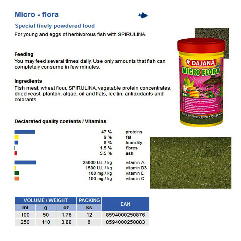 MICRO FLORA 250ml/110gr