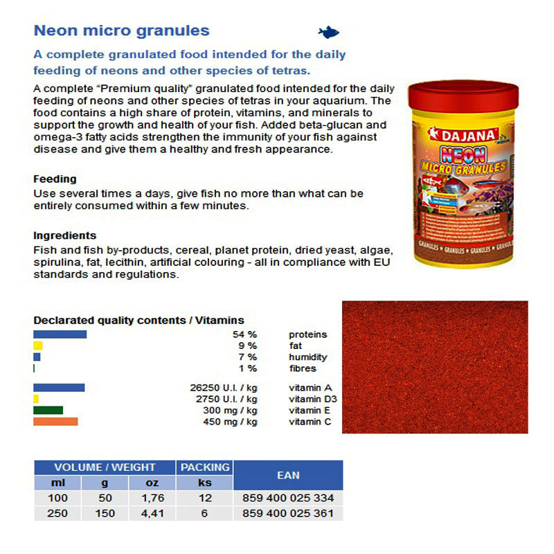 NEON MICRO GRANULES 100ml/50gr
