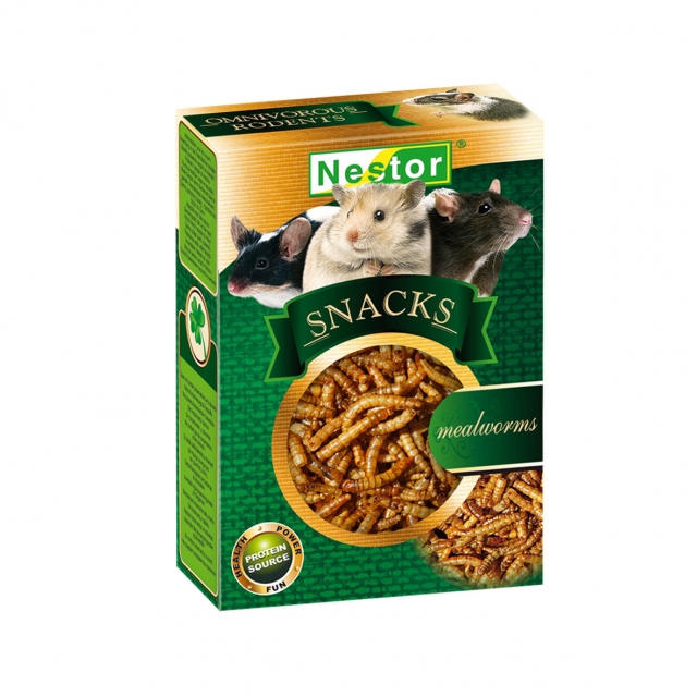 ΣΝΑΚΣ ΤΡΩΚΤΙΚΩΝ MEALWORMS  (συσκ 10τεμ)