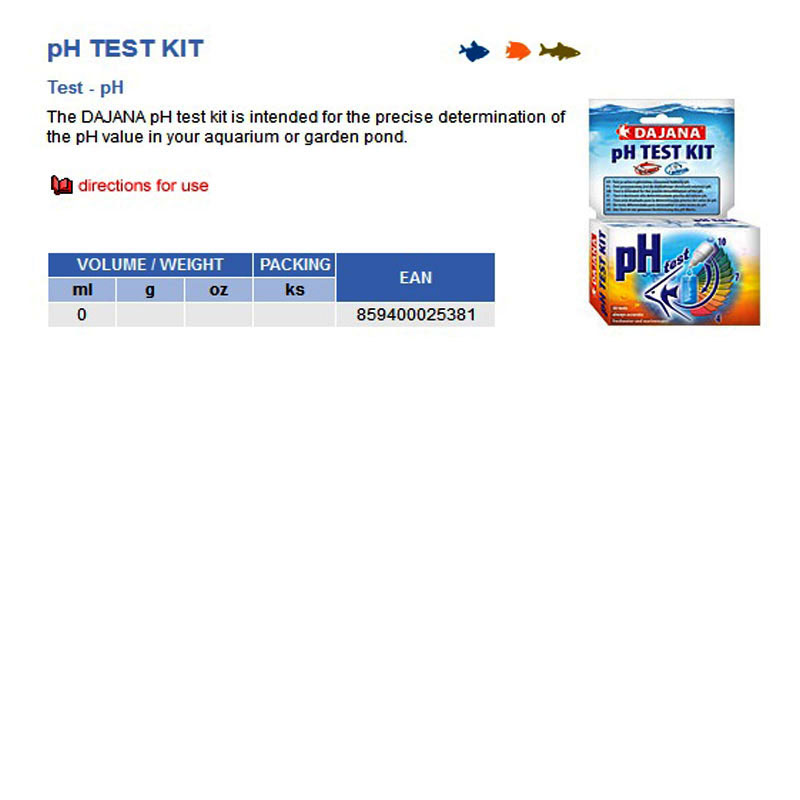 TEST PH 10ml (50TEST/TEM)