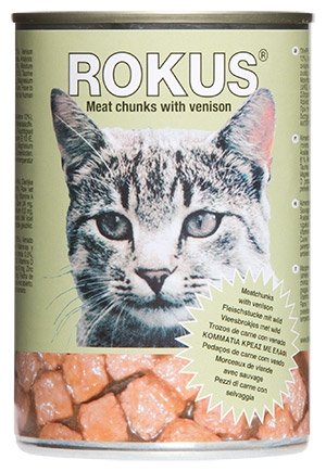ROKUS ΚΟΝΣΕΡΒΑ ΓΑΤΑΣ 410gr ΚΥΝΗΓΙ