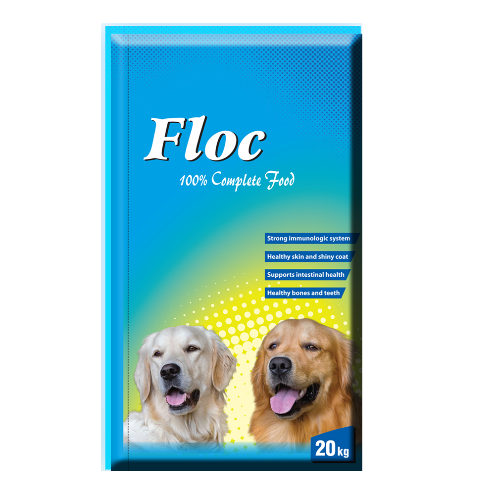 ΣΚΥΛΟΤΡΟΦΗ FLOC dog food PUPPY n JUNIOR menu 20kg (32/14)