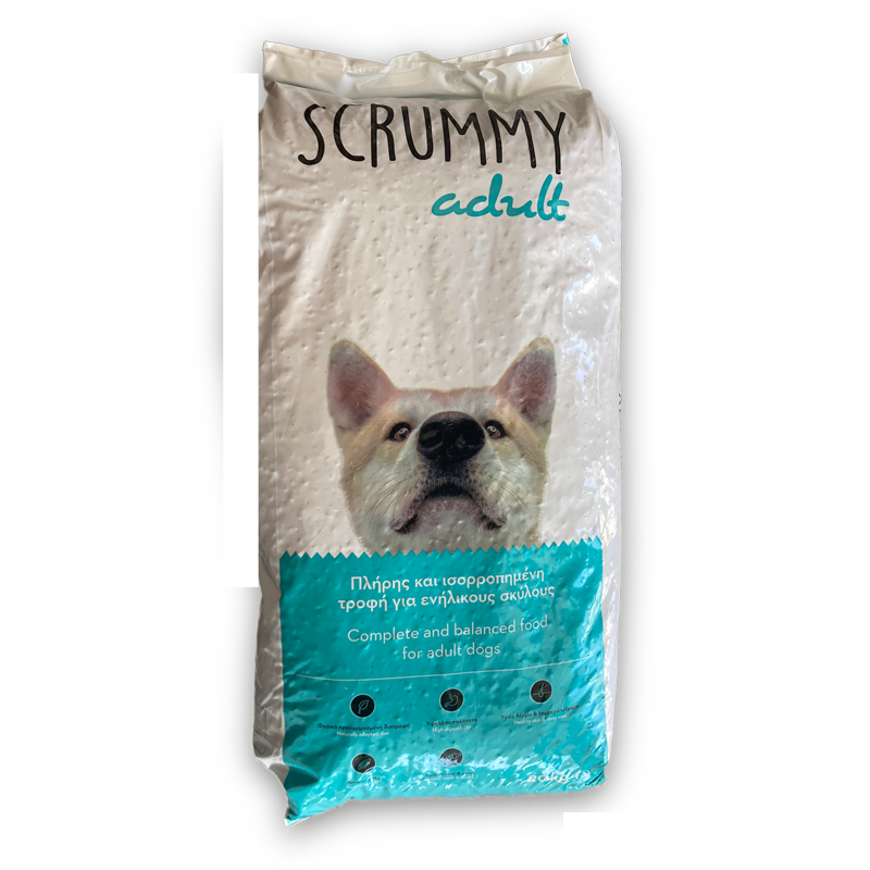 ΣΚΥΛΟΤΡΟΦΗ SCRUMMY DOG 23/9 ADULT 20KG